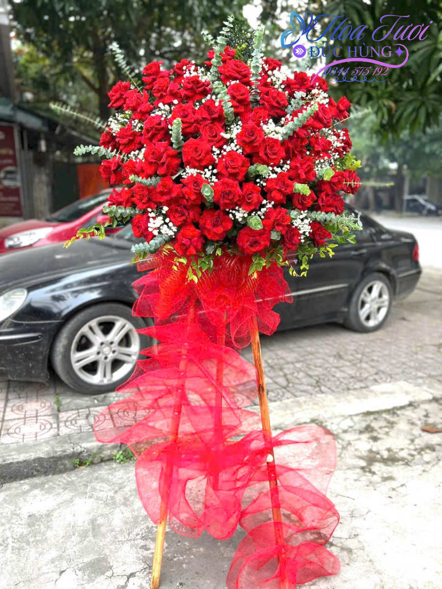 Kệ Hoa Tặng Đối Tác Sang trọng